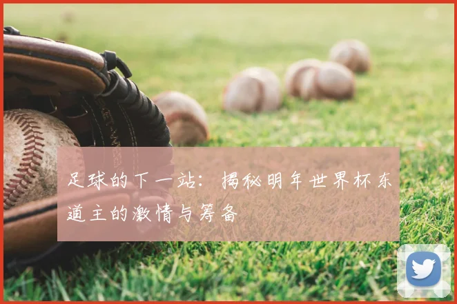 足球的下一站：揭秘明年世界杯东道主的激情与筹备